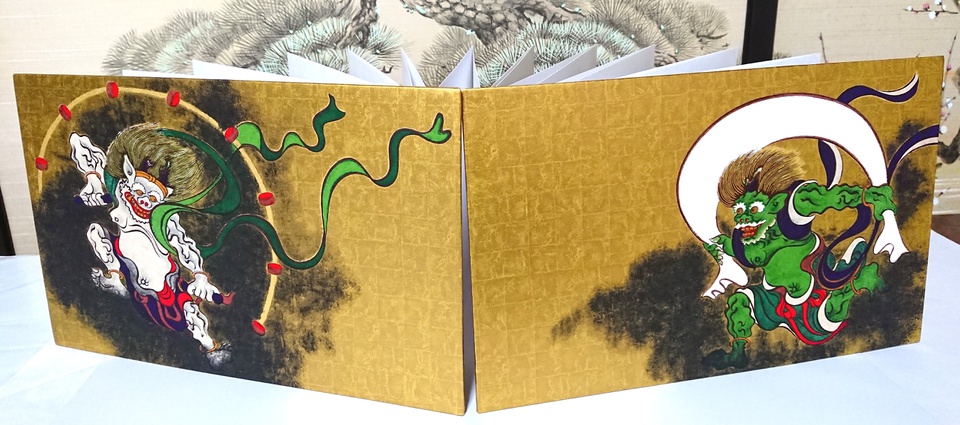 風神雷神図御朱印帳